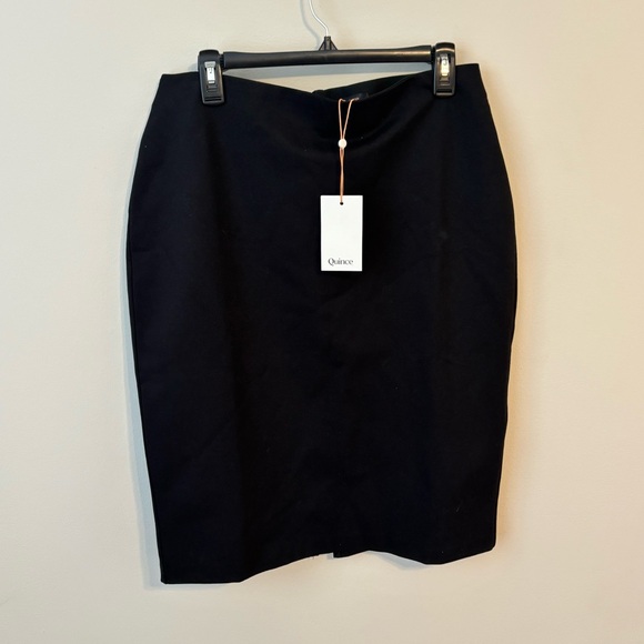Quince Ultra-Stretch Ponte Pencil Skirt L - Picture 3 of 10